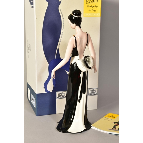 345 - A BOXED PORCELAIN FIGURE, designed by Diane Melville Kaye, from her famous masterpieces series, heig... 