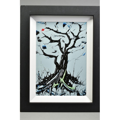 406 - DUNCAN MACGREGOR (BRITISH 1961), 'Ancient Knowledge I', an artist proof Edition print of a tree, 14/... 