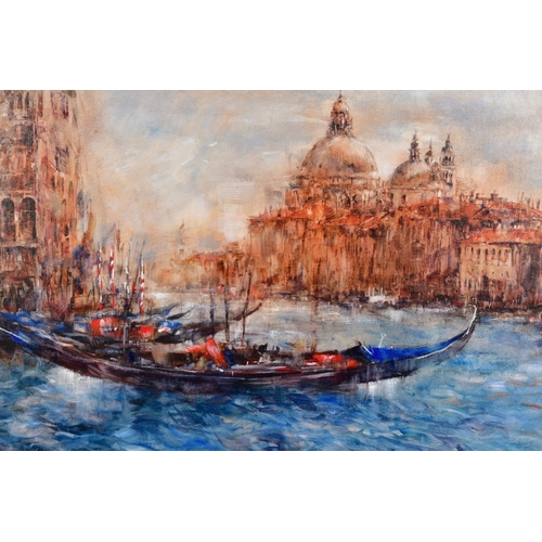 416 - GARY BENFIELD (BRITISH 1965), 'Santa Maria', a hand embellished Limited Edition print of Venice, 59/... 