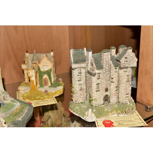 458 - A BOXED LILLIPUT LANE LIMITED EDITION SCULPTURE, 'Cawdor Castle' No 425/3000, with certificate, toge... 