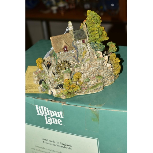 483 - TWENTY LILLIPUT LANE SCULPTURES FROM THE NORTH COLLECTION, all with deeds, boxed 'Stocklebeck Mill',... 