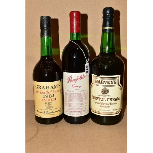 316 - A BOTTLE OF PENFOLDS GRANGE BIN 95 1988 SHIRAZ, bottled 1989, ullage consistent for year, seal intac... 