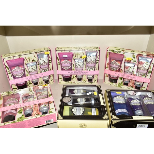 346 - TEN BOXED GIFT SETS, including shower gel, hand cream and body lotion (10)