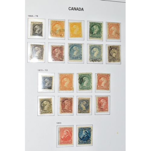 408 - STAMPS, EXTENSIVE COLLECTION OF CANADA in seven albums and year packs, a few early are dubious but n... 