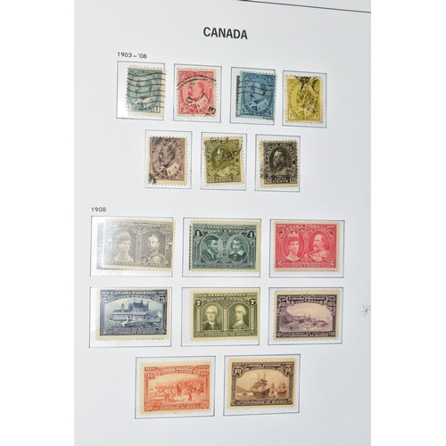 408 - STAMPS, EXTENSIVE COLLECTION OF CANADA in seven albums and year packs, a few early are dubious but n... 