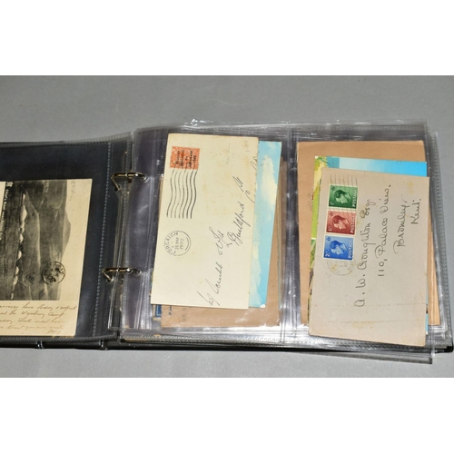 433 - A QUANTITY OF POSTCARDS AND POSTAL HISTORY, British and foreign stamps and postcards, Edwardian to m... 