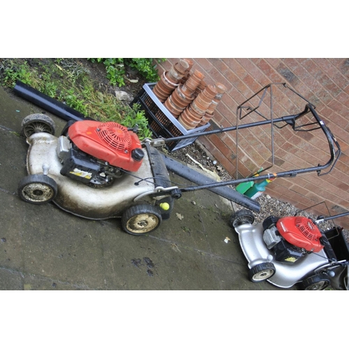 1030 - A HONDA GCV160A PETROL LAWN MOWER (frame but no grass box)