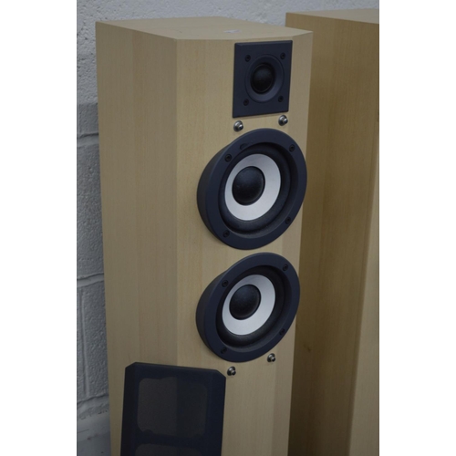 1213 - A PAIR OF TECHNICS SB-CA21 SPEAKERS