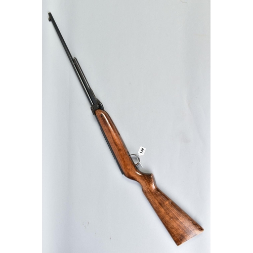 139 - A .22'' WEBLEY & SCOTT MK111 AIR RIFLE, serial number A1364, it's rear sight has been removed, the t... 