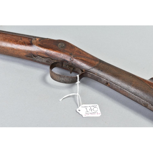 140 - A NATIVE COPY OF THE TWO BAND P53 ENFIELD, it's barrel is approximately 36 3/4'' long and appears sm... 