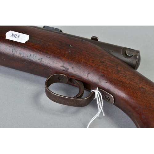 144 - A WINCHESTER .22'' SHORT MODEL 74 SEMI AUTOMATIC RIFLE, serial number 48580, this tubular feed rifle... 