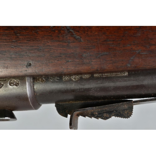 144 - A WINCHESTER .22'' SHORT MODEL 74 SEMI AUTOMATIC RIFLE, serial number 48580, this tubular feed rifle... 