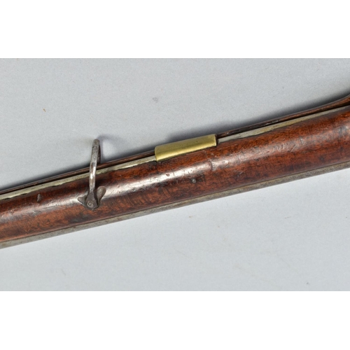 150 - A 10 BORE PERCUSSION CARBINE made for the East India Company, it is fitted with a 26'' smooth bore b... 