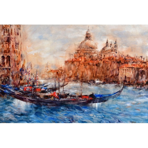 310 - GARY BENFIELD (BRITISH 1965) 'SANTA MARIA', a hand embellished limited edition print of Venice 50/19... 