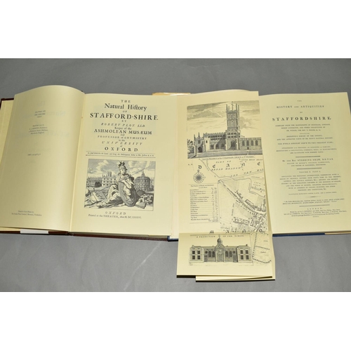 358 - STAFFORDSHIRE INTEREST, comprising Stebbing Shaw, The History & Antiquities of Staffordshire, two vo... 