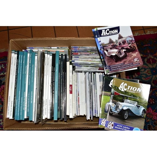 441 - TEN BOXES OF CAR/MOTORING INTEREST BOOKS, including Haynes Workshop manuals, car auction catalogues,... 