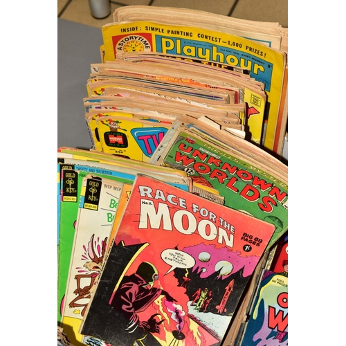 466 - A COLLECTION OF COMICS, majority are bronze age, to include titles by Alan Class, Top Sellers, Gold ... 