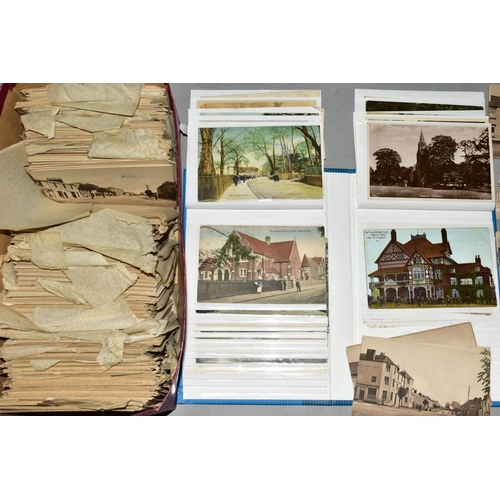 470 - A COLLECTION OF APPROXIMATELY SEVEN HUNDRED AND FIFTY GEOGRAPHICALLY SPECIFIC POSTCARDS, featuring f... 