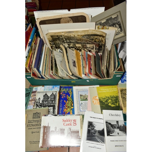 503 - A QUANTITY OF EPHEMERA, to include maps, guide books, photographs, newspapers, magazines, books, car... 