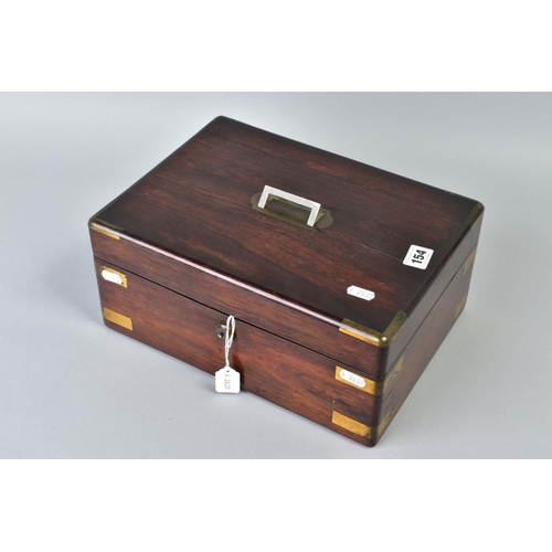 154 - A GENTLEMANS TRAVEL BOX AND ITEMS, wooden box length 330mm, to include boot hooks, scissors, glass b... 