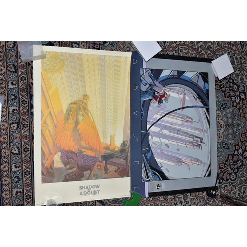 189 - FRANCOIS SCHUITEN (BELGIUM 1956) three limited edition prints from The 1000 Edition Series 'Vol De J... 