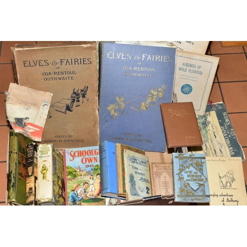 200 - THREE BOXES OF BOOKS AND SUNDRIES to include collection L.M.Montgomery books (covers distressed), tw... 