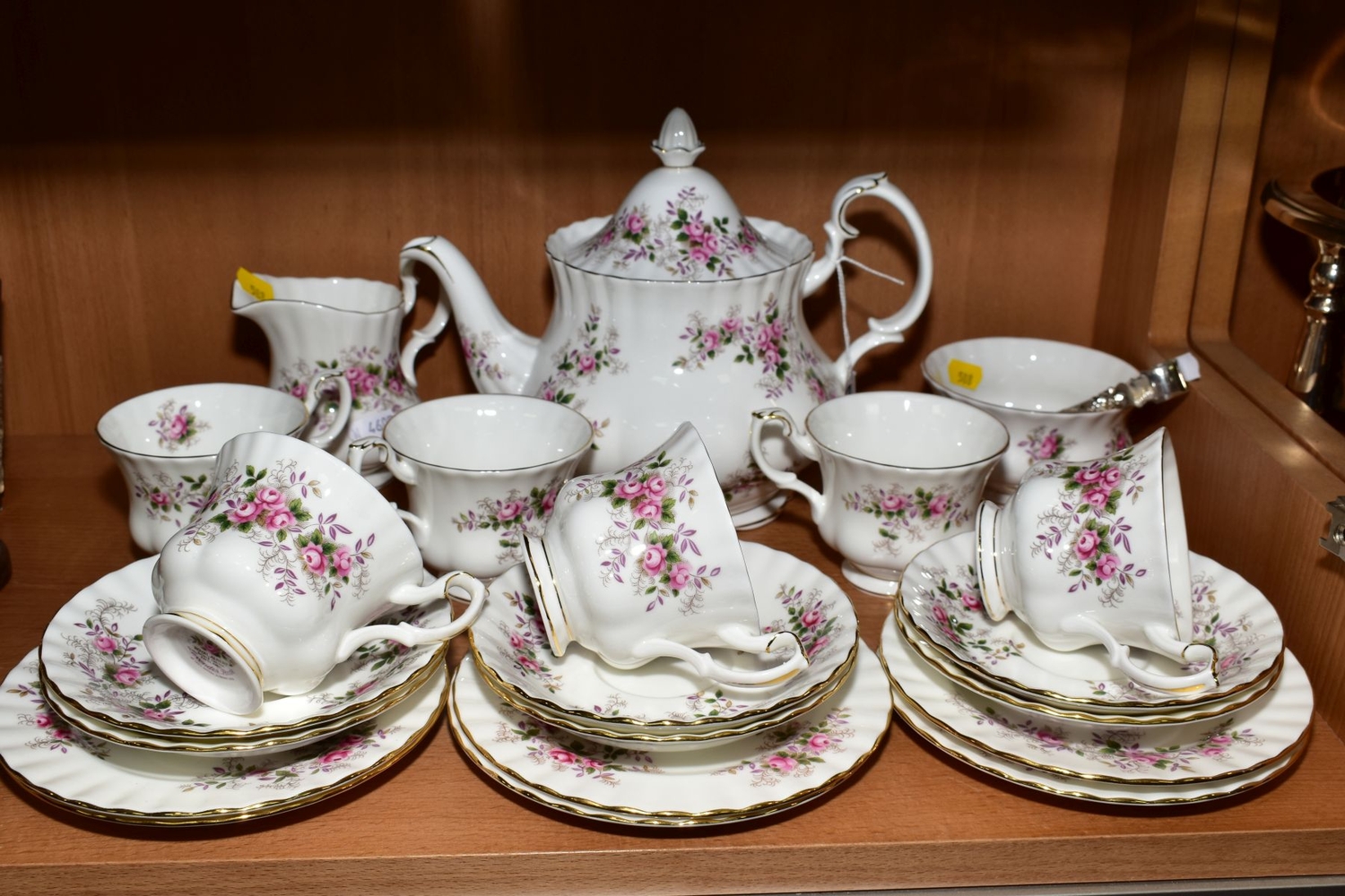 Royal albert lavender rose tea clearance set