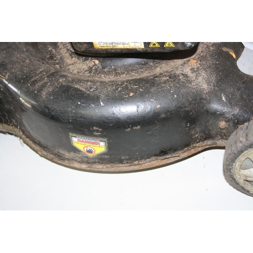 1108 - A LAWN KING PETROL LAWN MOWER with a Briggs and Stratton 450 series 148cc engine and 18'' blade and ... 