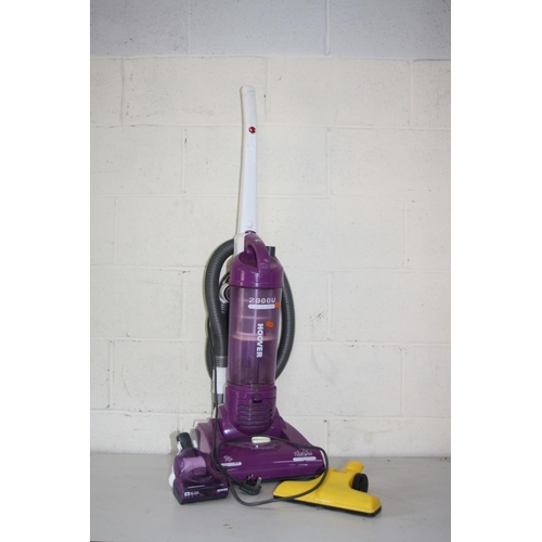 1112 - A HOOVER WHIRLWIND CYCLONIC VACUUM CLEANER with attachments (PAT pass and working)