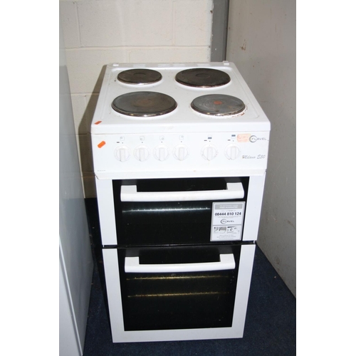 1115 - A FLAVEL MILANO E50 ELECTRIC COOKER, with oven, grill and a four ring hob (not tested)