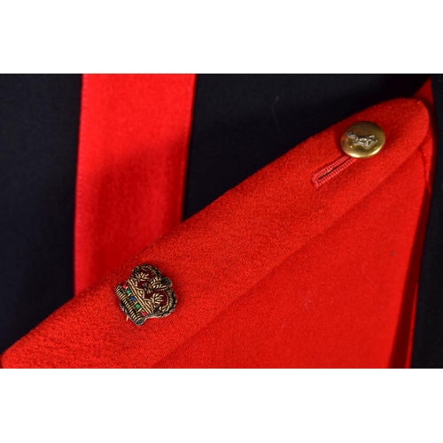 152 - TWO BRITISH ARMY OFFICERS MESS DRESS UNIFORMS, jackets and trousers, one with the insignia of the 'R... 