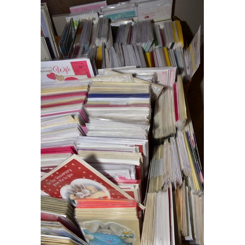 359 - THREE BOXES OF CARDS to include 'Anniversary' , 'Get Well Soon', 'Thankyou', 'Passed Driving Test', ... 