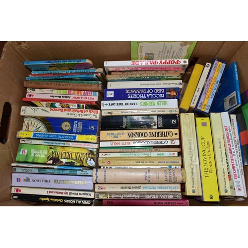 459 - FIVE BOXES AND LOOSE BOOKS, to include children's books (Bloomsbury Books/Warne Beatrix Potter, annu... 