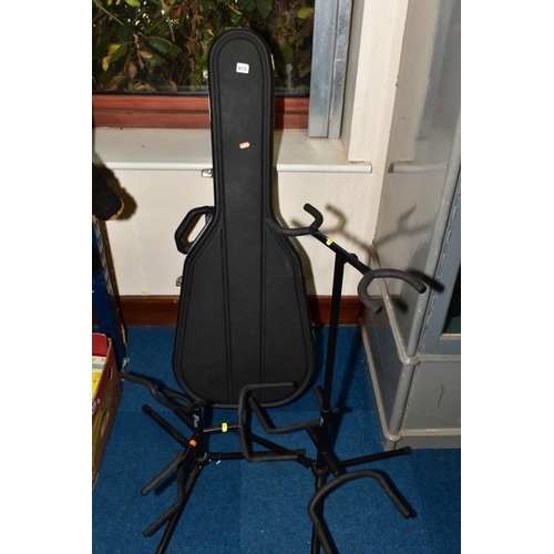 615 - A CHORD CMJ4CE-BKS ELECTRO ACOUSTIC GUITAR, with EQ-7545R preamp (battery cover missing), in a Hisco... 