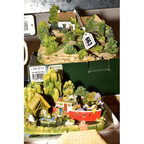 663 - THIRTY LILLIPUT LANE SCULPTURES FROM VARIOUS COLLECTIONS, mostly unboxed but with deeds unless menti... 