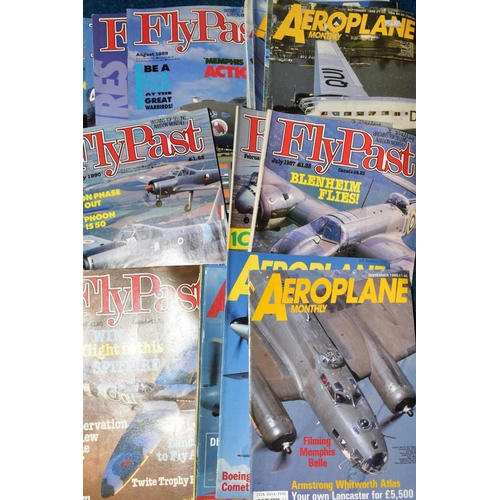 675 - AIRCRAFT INTEREST BOOKS AND MAGAZINES, including Merlin Power by Victor Bingham, The Spitfire Log by... 