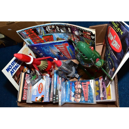 711 - A COLLECTION OF GERRY ANDERSON PROGRAMME TOYS AND MEMORABILIA, to include modern large scale plastic... 