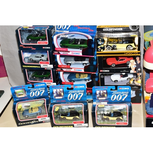 714 - A QUANTITY OF BOXED CORGI CLASSICS JAMES BOND CARS, from various collections, including The Director... 