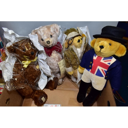 717 - A DEANS RAG BOOK PRINCE OF WALES FEATHERS LIMITED EDITION TEDDY BEAR, complete with certificate, No ... 