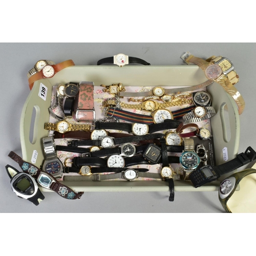 139 - A COLLECTION OF WRISTWATCHES, to include an Avia-matic 25 jewels incabloc wristwatch, featuring a bl... 