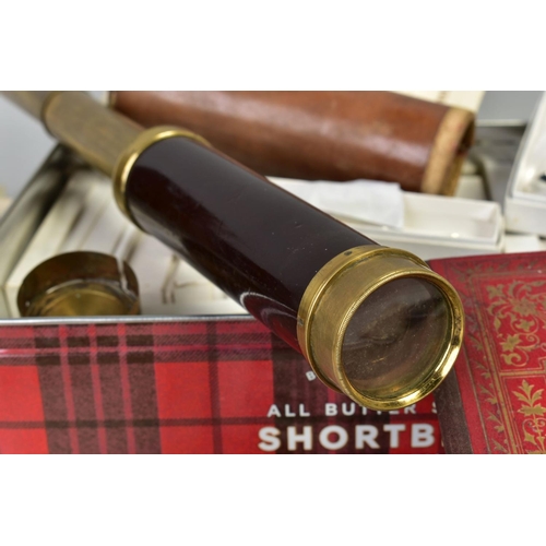 142 - A BOX CONTAINING VARIOUS ITEMS attributed to a A B Clark, a sailor in the Royal Navy prior to WWII, ... 