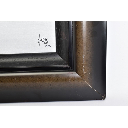 301 - JONATHAN TRUSS (BRITISH 1960) 'COLD FEET' limited edition print, 57/195 of a penguin chick, signed b... 