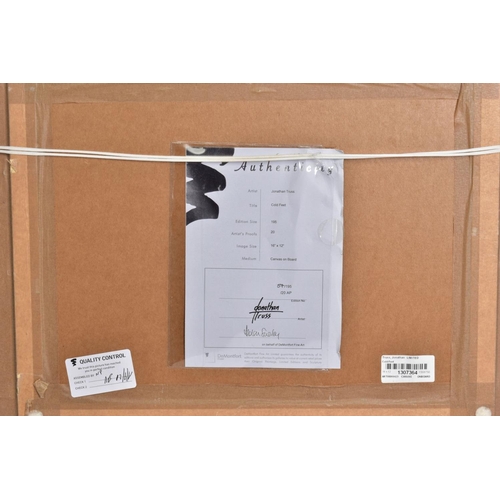 301 - JONATHAN TRUSS (BRITISH 1960) 'COLD FEET' limited edition print, 57/195 of a penguin chick, signed b... 