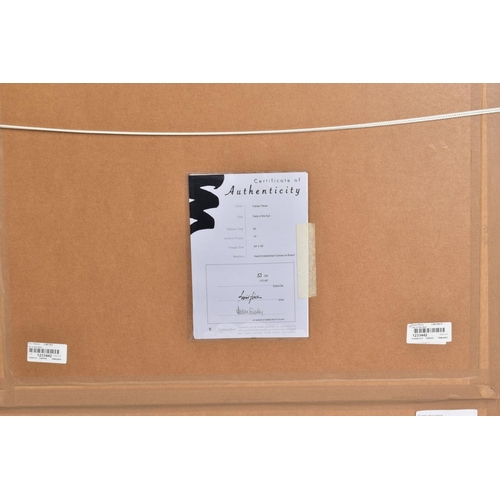 307 - FABIAN PEREZ (ARGENTINA 1967) 'SALLY IN THE SUN', a limited edition print of a female figure on a ba... 