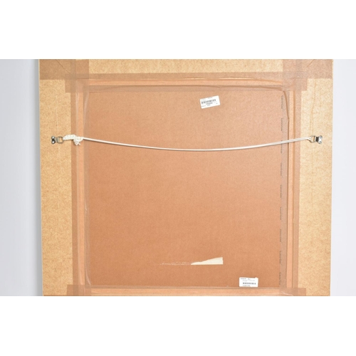 317 - EMMA S DAVIS R.S.W. P.A.I. (SCOTTISH 1975) 'WINTER TREES', an autumn landscape with birds on a fence... 