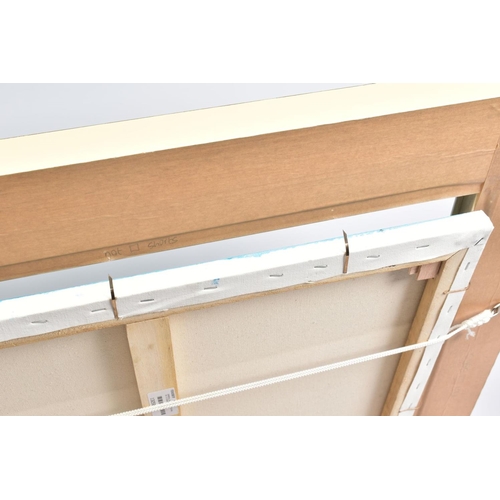 318 - TOM BARRON (BRITISH CONTEMPORARY) 'NORTH FROM SANNA BAY III', a Scottish landscape coastal landscape... 