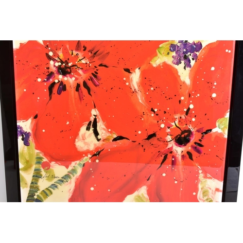 319 - DANIELLE O'CONNOR AKIYAMA (CANADIAN 1957) 'JOURNEY II', a limited edition print of blossoms 6/195, s... 