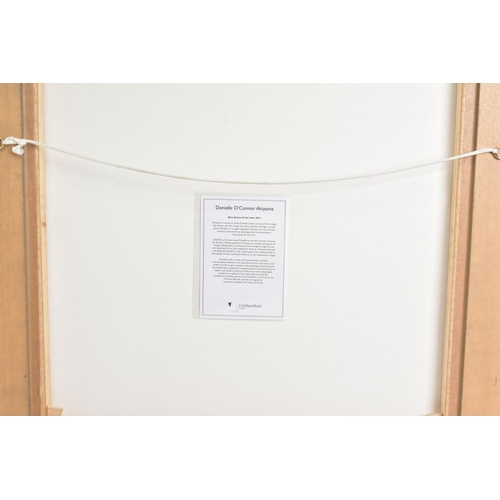 319 - DANIELLE O'CONNOR AKIYAMA (CANADIAN 1957) 'JOURNEY II', a limited edition print of blossoms 6/195, s... 