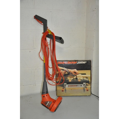 1127 - A BLACK AND DECKER JOBBER in box and a Flymo strimmer (PAT pass and working)