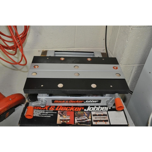 1127 - A BLACK AND DECKER JOBBER in box and a Flymo strimmer (PAT pass and working)